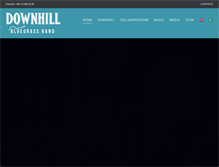 Tablet Screenshot of downhillbluegrassband.com
